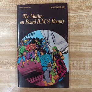 Mutiny on Board HMS Bounty Bligh 1984 B&W Pocket Classics Comic Paperback Vtg